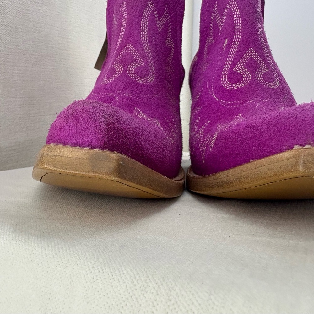 Ariat Dixon Women's Fuchsia Ankle Booties size 6.5M NIB - Picture 3 of 9